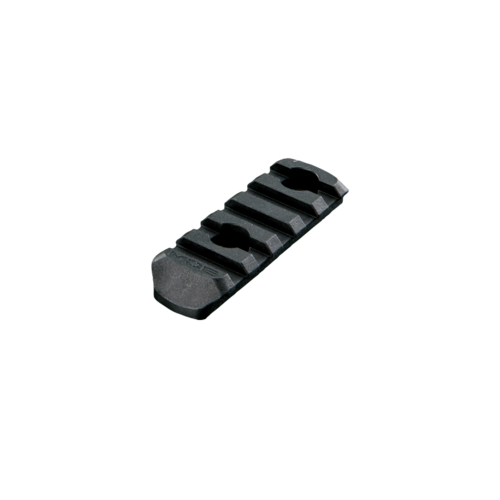 Magpul 5-Slot MOE Polymer Rail Section - MAG406-BLK