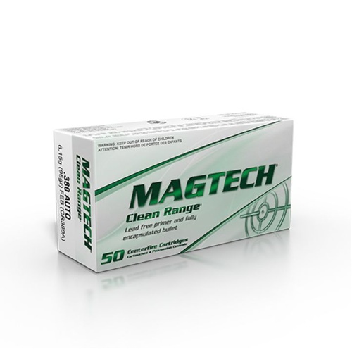 Magtech 380 Auto Clean Range 95GR FEB - 50 Round Pack - CR380A
