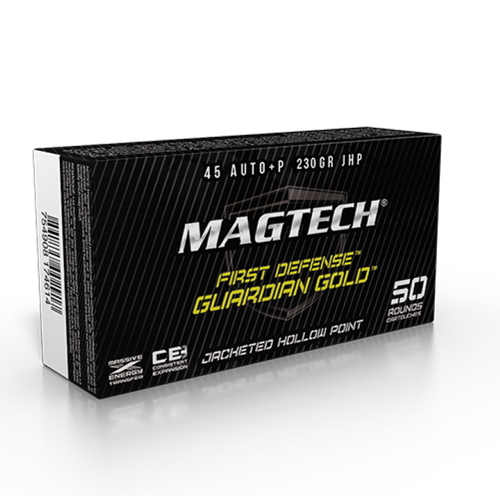 Magtech 45 Auto+P Guardian JHP Gold 230GR - 50 Round Pack - GG45B