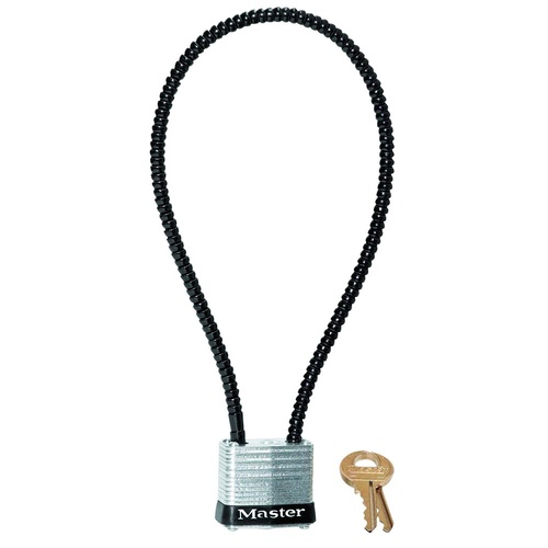 Master Lock Laminated Steel Cable Gun Lock 107DSPT