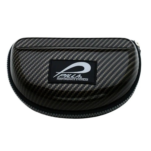Pilla Medium Clamshell Carbon Fiber Black - MED-CFCLAM-BLK