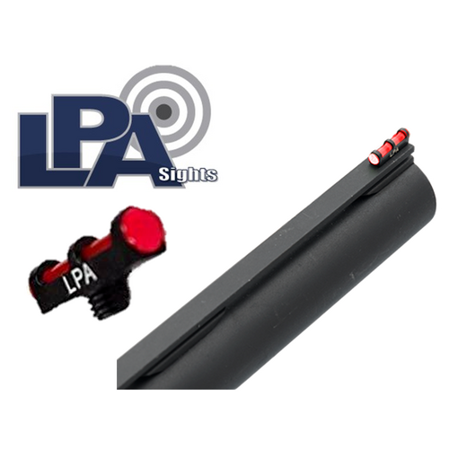 LPA Mirino Red Fiber Optic Front Sight Shotgun 3mm - MF10R