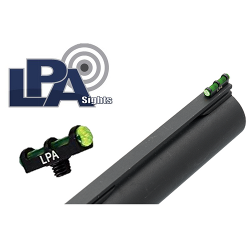 LPA Mirino Green Fiber Optic Front Sight Shotgun 3mm - MF10V