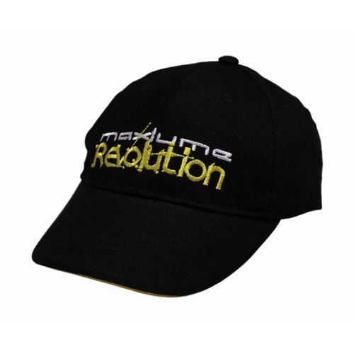 Max-Lume Revolution Unisex Black Cap - MLR-CAP