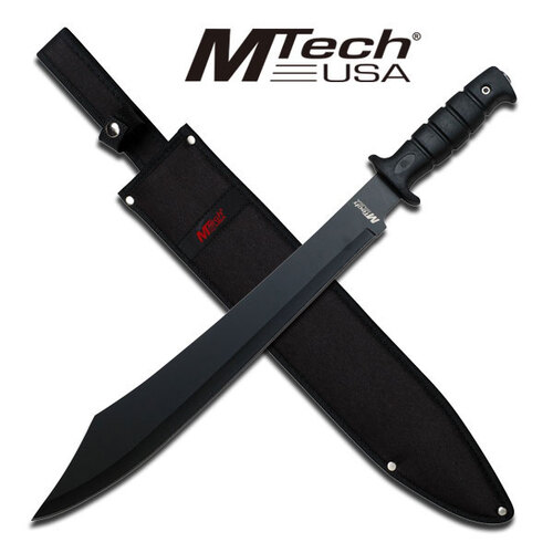 MTech Black Machete with Compass MT-20-07M