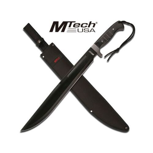 Mtech 25" Full Tang Heavy Duty 4mm Thick Tactical Combat Machete w/ Sheath