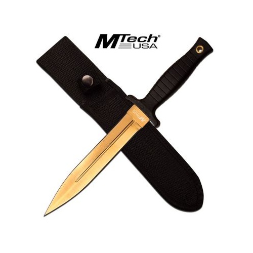 MTech Gold Titanium Coated Dagger - K-MT-20-77GD