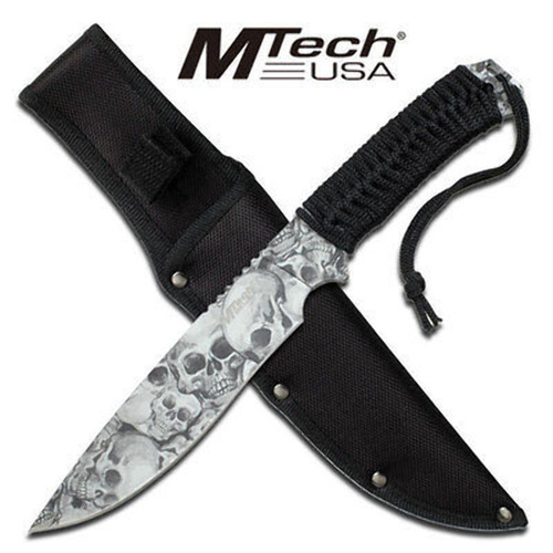 M-Tech USA Fixed Blade Knife Tactical & Military - MT-611GY