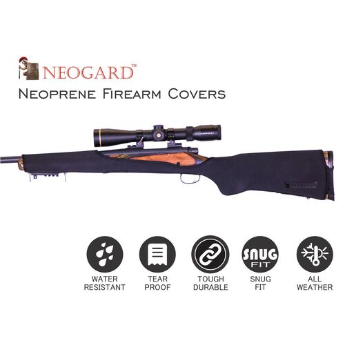 NeoGard Rifle Cover - Black (Small-Medium) - NEORC-B-S-M