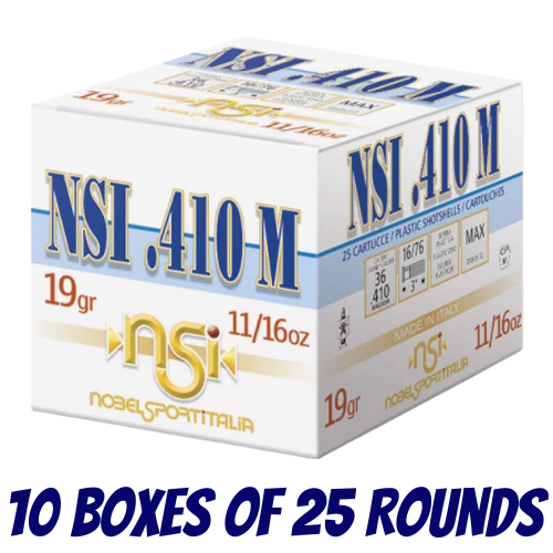 Nobel Sport Italia .410 14gm 1335 FPS #9 - Slab - NS-41013359-SLAB