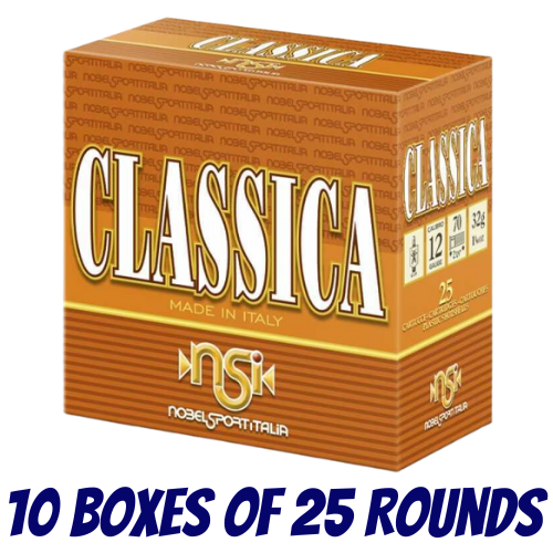 Nobel Sport Italia Classica 12ga 32gm 1362 FPS #7 - Slab - NS-CLA127-SLAB