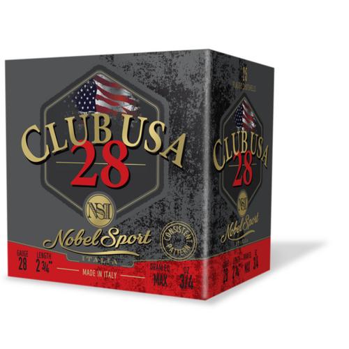 Nobel Sport Italia Club USA 28ga 21gm 1300 FPS #9 - Slab - NS-CLUSA20289-SLAB