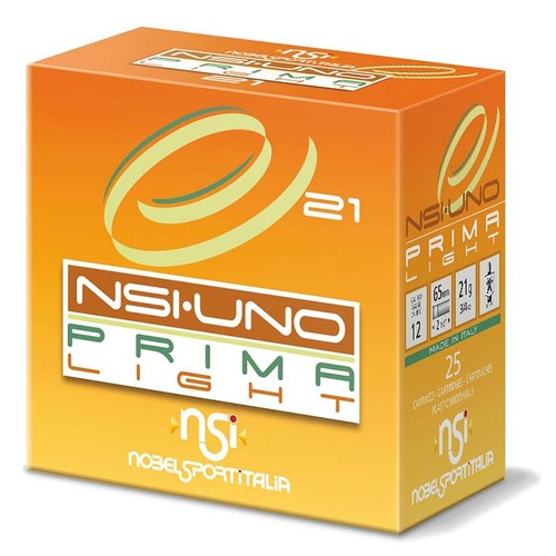 Nobel Sport Italia GT Light 12ga 21gm 1280 FPS #7.5 - 25 Rounds - NS-GTL1275