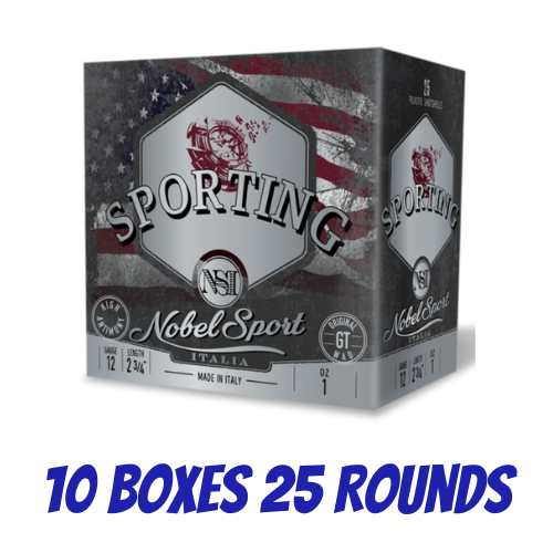 Nobel Sport High Antimony/Low Recoil Sporting 12ga 28gm 1250 FPS #7.5 - Slab - NS-HALR75-SLAB