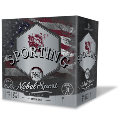 Nobel Sport High Antimony/Low Recoil Sporting 12ga 28gm 1250 FPS #7.5 - 25 Rounds - NS-HALR75