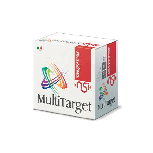 Nobel Sport Italia MultiTarget 20ga 28gm 1312 FPS #9.5 - 25 Rounds - NS-MT202895