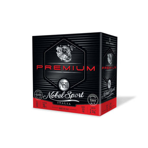 Nobel Sport Italia Quattro Premium Trap 12ga 28gm 1378 FPS #7.5 - 25 Rounds - NS-QPT1275