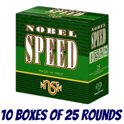 Nobel Sport Italia Nobel Speed 12ga 34gm 1345 FPS #2 - Slab - NS-SPEED122-SLAB