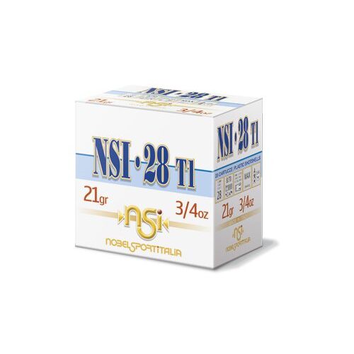 Nobel Sport Italia T1 28ga 21gm 1286 FPS #7.5 - 25 Rounds - NS-T12875