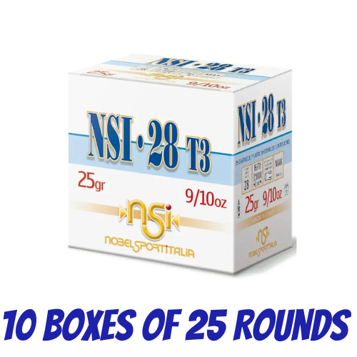 Nobel Sport Italia T3 28ga 25gm 1285 FPS #6 - Slab - NS-T328256-SLAB