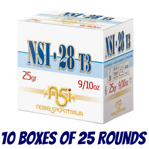 Nobel Sport Italia T3 28ga 28gm 1270 FPS #6 - Slab - NS-T3286-SLAB