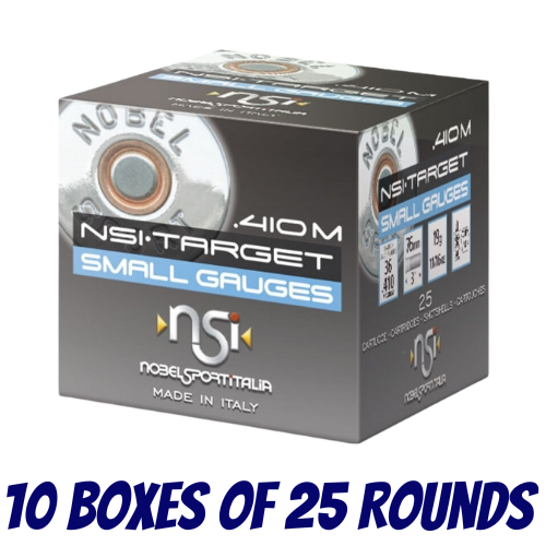 Nobel Sport Italia Target .410 19gm 1286 FPS #7.5 - Slab - NS-TAR41075-SLAB