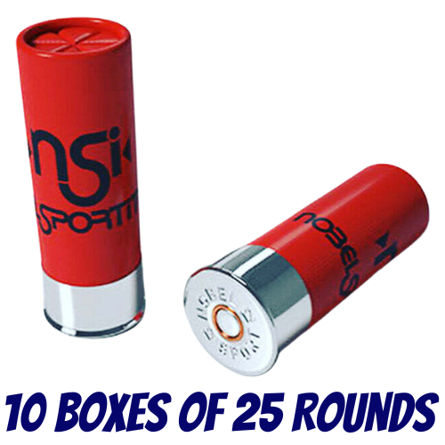 Nobel Sport Italia Trap & Skeet 12ga 24gm 1320 FPS #7.5 - Slab - NS-TS1275-SLAB