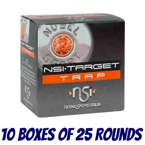 Nobel Sport Italia Target Trap 20ga 24gm 1210 FPS #7.5 - Slab - NS-TS202475-SLAB