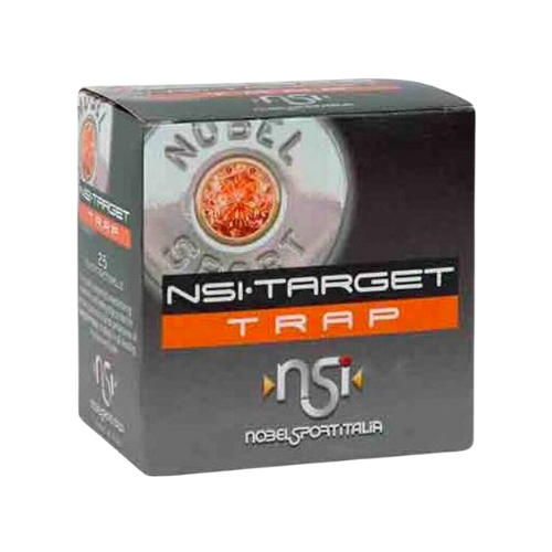 Nobel Sport Italia Target Trap 20ga 24gm 1200 FPS #8 - 25 Rounds - NS-TS208