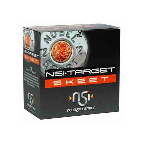 Nobel Sport Italia Target Skeet 20ga 24gm 1210 FPS #9 - 25 Rounds - NS-TS209