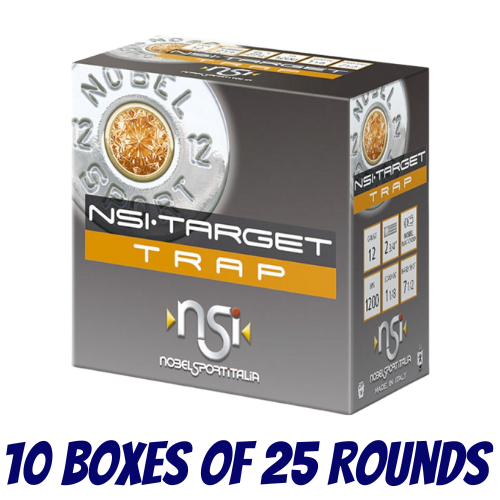 Nobel Sport Italia Target Trap 12ga 32gm 1200 FPS #7.5 - Slab - NS-TT1201275-SLAB