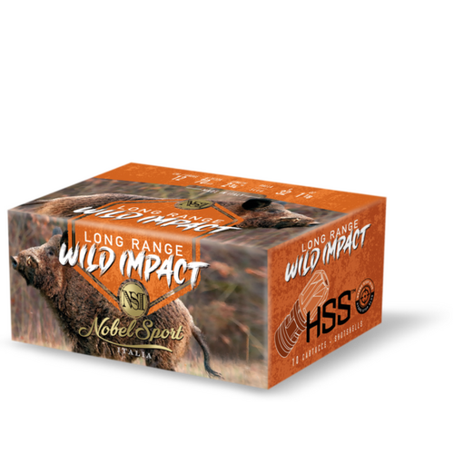 Nobel Sport Italia Wild Impact Long Range 12ga 32gm 1740 FPS - 10 Rounds - NS-WISPS1232GM