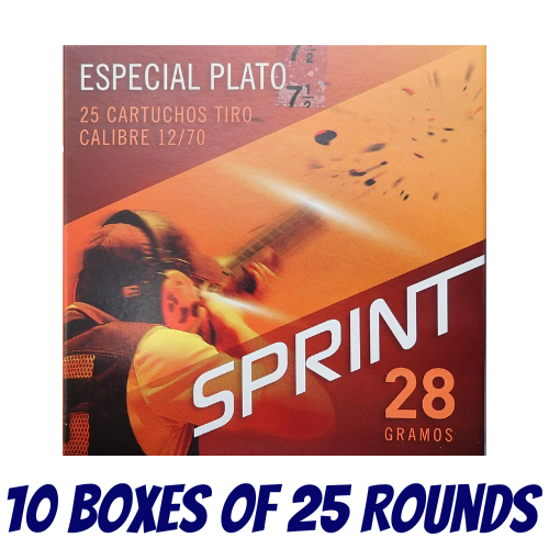 Nobel Sport Sprint 12ga 7.5 1250 FPS 250pk