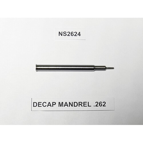 LEE Neck Collet Die Decapping Mandrel Pin .262 NS2624