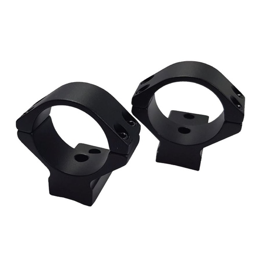 Nikko Stirling Zero Lock 1" Low Ring Set - NSTR1LLITE