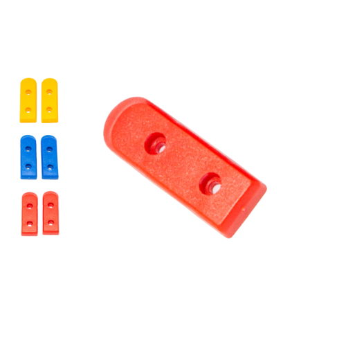 Omniaplast 1911 Magazine Base Pad / Plate - Red