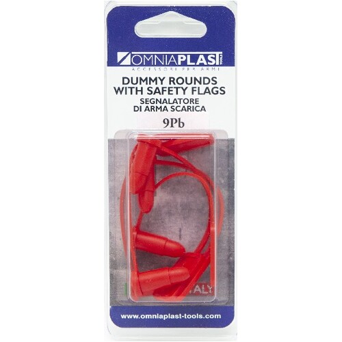 Omniaplast Plastic Dummy Round With Saftey Flag - 22LR