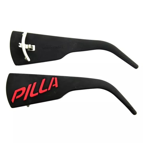 Pilla Outlaw X6 Extra Wide Blinker Frames Black with Red - OX6-XWBL-BLKRED