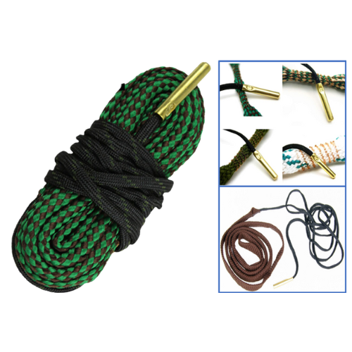 Patrol .22 .223 Cal Rifle Barrel Pull Through Rope Cleaner Gun Bore Cleaning Snake