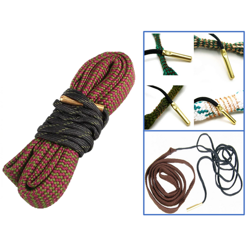 Patrol 6mm/243 Cal Rifle Barrel Pull Through Rope Cleaner Gun Bore Cleaning Snake