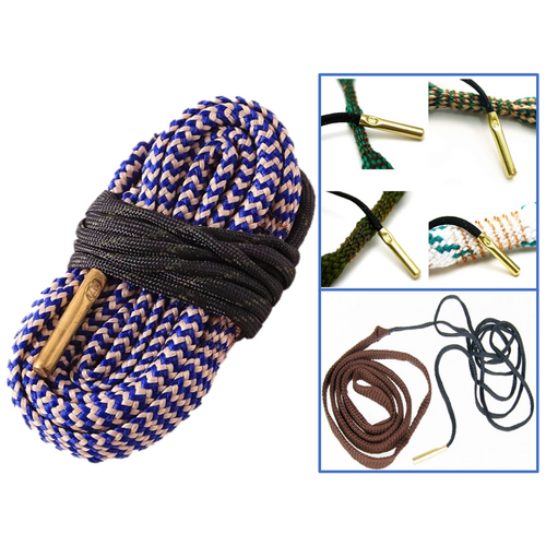 Patrol 338 / 34 Cal Rifle Barrel Pull Through Rope Cleaner Gun Bore Cleaning Snake