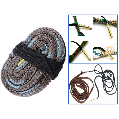 Patrol .50 Cal Muzzleloader Barrel Pull Through Rope Cleaner Gun Bore Cleaning Snake