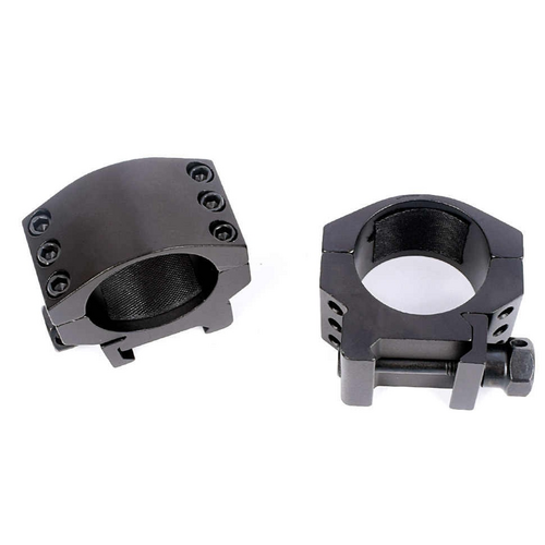 Patrol 2PCS Low Profile 30mm Riflescope Mount Rings for 20mm Weaver Picatinny Rail