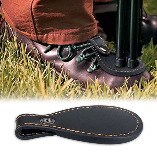 Patrol Clay Target Leather Shotgun Barrel Rest Toe / Shoe Protector / Rest