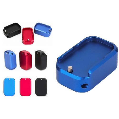 Patrol IPSC Magazine Extension Base - Blue - Glock 17 22 23 24 26 27 31 35