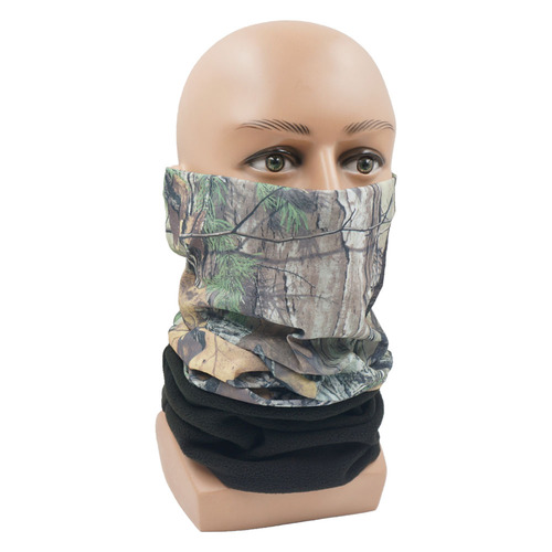 Patrol Adults Polar Fleece Tube Scarf / Balaclava / Neck Warmer - Realtree Camo 2
