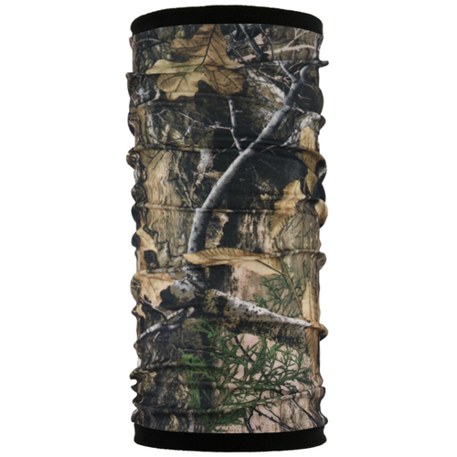 Patrol Adults Reversible Polar Fleece Tube Scarf Neck Warmer / Balaclava - Realtree Camo