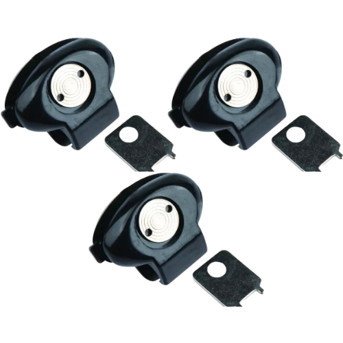 Patrol Economy Firearm Black Trigger Lock with Key - 3 Pack -  PAT-TL1904-3PK