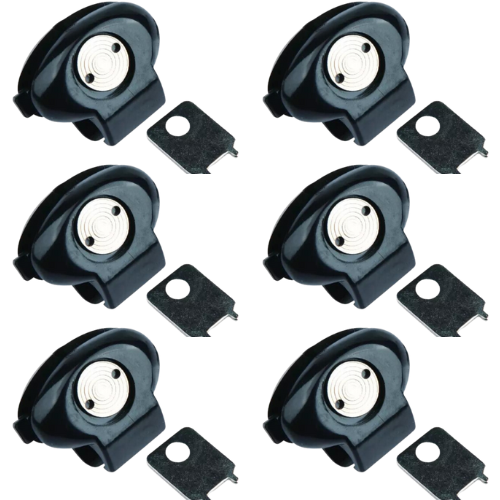 Patrol Economy Firearm Black Trigger Lock with Key - 6 Pack -  PAT-TL1904-6PK