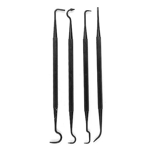 Patrol 4 Pcs Double Ended Firearm Cleaning Picks Set